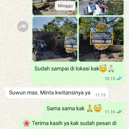 Pengiriman Papan Bunga Duka Ruko Bekasi Barat
