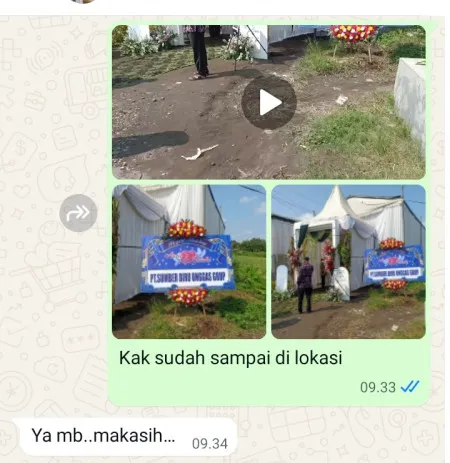 Pengiriman Karangan Bunga Ruko Bekasi Barat