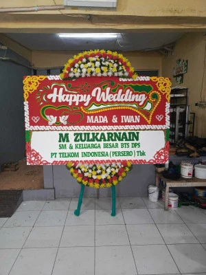 Papan Bunga di Ruko Bekasi Barat