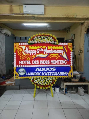 Papan Bunga di Ruko Bekasi Barat
