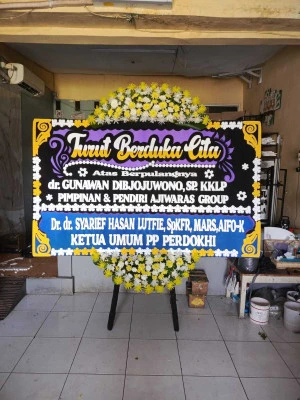 Papan Bunga di Ruko Bekasi Barat